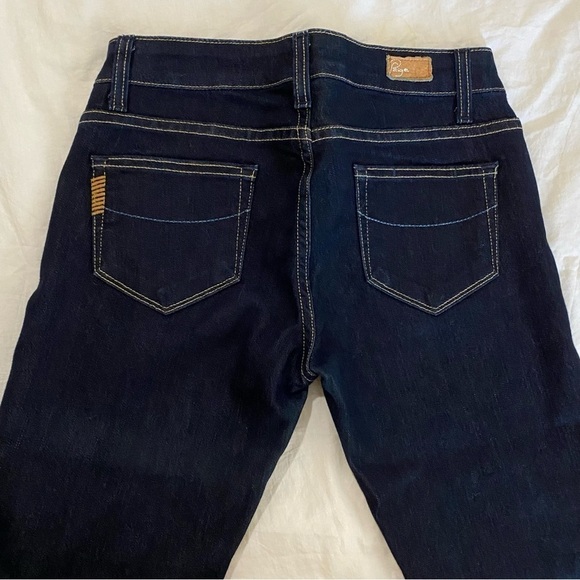 Paige Maternity stretchy skinny navy blue jeans size 26 - Picture 7 of 7
